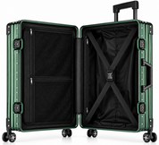 Valise verte argentée - Valisair