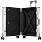 Valise aluminium argentée - Valisair