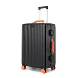 Valise orange is the News black aluminium -  Valisair