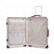Valise pink aluminium - valisair