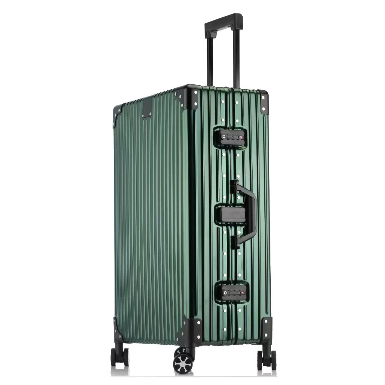 Valise verte argentée - Valisair