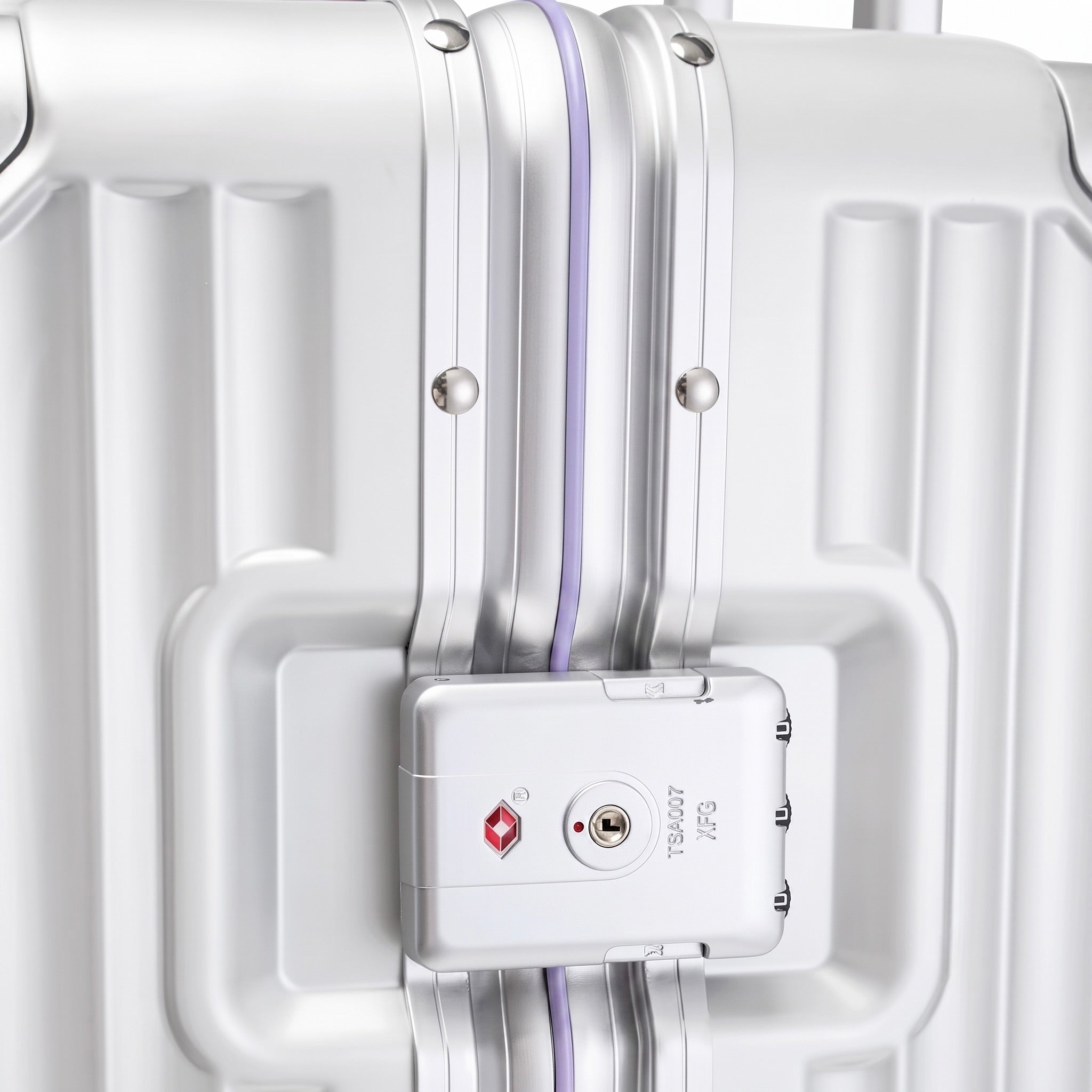 Valise aluminium lavande - Valis'air