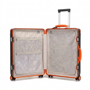 Valise orange is the News black aluminium -  Valisair