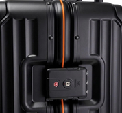 Valise orange is the new black  aluminium - Valis’air